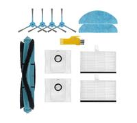 aotengou Recambios para Conga 8290 Immortal Ultra Power Home Genesis/Home X-Treme / 7490 Immortal Home X-Treme Robot Aspirador 1 Cepillo Principal, 2 Filtros, 4 Cepillos Laterales, 2 Paños, 2 Bolsas