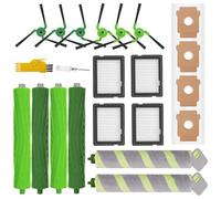 aotengou Recambios para el robot aspirador iRobot Roomba Max 705 Combo/706 Combo 22 unidades en 2 juegos de Cepillos de rodillo, 4 filtros, 6 cepillos laterales, 2 mopas de rodillo y 4 bolsas