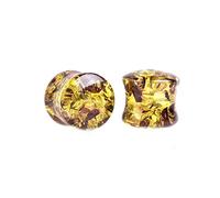 Aotiwe 2 piezas Ear Plug Túnel Kit Piercing para orejas estilo Punk con tapones de plástico, 8mm, Plástico, No Gemstone