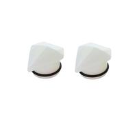 Aotiwe 2 piezas Plug Oreja, Plug Túnel Oreja Piedra Geométrica Acrílico Expansores para Piercings, 10mm, Acrílico, No Gemstone