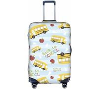 Aotmany Funda de equipaje de viaje para autobús de regreso a la escuela, se adapta a equipaje de 18 a 32 pulgadas, protector elástico para maleta con cremallera oculta para maleta con ruedas, aprobado