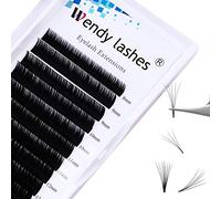 Aoto Extensiones de Pestañas 0.07 C Curl Mixta 8-14mm 3D 5D 8D 10D Easy Fan Pestañas de Volumen Ruso Profesional