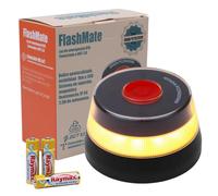 Aourow V16 Connectado Luz Emergencia Coche Homologado DGT,con SIM Telefónica y Datos,Baliza V16 Homologada DGT con Geolocalizador 3.0 + Funda Accesorios Coche,V16 con Geolocalización