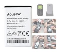 Aousavo Batería DBC-800D Compatible con Doro 5030,Doro 6520,Doro 6050,Doro 6526,Doro 6030,Doro 6620,Doro 5516,Doro 6530,Doro 6051,Doro 6531,Doro 500,Doro1350,Doro 1360,Doro 1361,Doro2414,Doro 2424