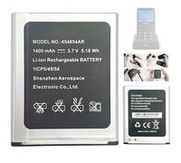 Aousavo Batería de repuesto 454854AR 454854AR compatible con [Pa-nasonic] KX-TU150, KX-TU150EXR, KX-TU155, KX-TU155EXCN, KX-TU155EXRN, KX-TU160, KX-TU160EXB,KX-TU550 sostituisce 4540 854AR Senier