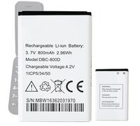 Aousavo Batería de repuesto DBC-800D compatible con Doro Phone Easy 5030,6520,6050,6526,6030,6620,5516,6530,6051,6531,500, 506, 508, 509, 510, 515,503X, 115,503X. 350,1 360,1361,2414,2424,6828,6621