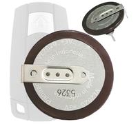 Aousavo Batería de repuesto original de 90 grados VL2020 compatible con BMW X3 X5 X7 Z4 E60 E81 E91 E92 X5 Z4 E39 E46 E52 E90 E96 MINI R50 R52 R53 mando a distancia Key VL202 2020 Legs 90 Degree 3V