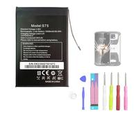 Aousavo Batería de repuesto S75 compatible con Oukitel S75 WP6 con kit de herramientas gratuito