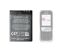 Aousavo BL-4B - Batería de repuesto compatible con Nokia 2630, 2660, 2760, 5000, 6111, 7070, 7370, 7373, 7500, N76