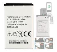 Aousavo DBO-1000A - Batería de repuesto DBAA-1000A compatible con Doro 2880 4G /Doro 2800 4G/Doro 2820 4G/Doro 1880 Seniors Telephone DFC-0480 DBAA-1000A DBO-1000A Doro 1370