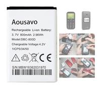 Aousavo DBP-800B DBP-800A DBC-800D batería de Repuesto Compatible con Doro 1350,Doro 1360,Doro 1361,Doro 2414,Doro 2424,Doro 6030,Doro 6520,Doro 6050,Doro 6620,Doro 6530,Doro 5030