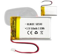Aousavo LP502540 batería de repuesto compatible con auriculares Bluetooth Sena SMH5, SMH5-FM Headset LP502540 Headset batteria 502540