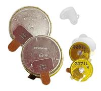 Aousavo Nuevas actualizaciones (2 piezas) CP1254 A3 batería de repuesto CP1254 A3 compatible con Sony WF1000X WF1000XM3 JaBra Rox B&O H5 Bluetooth Headset Smart Bracelet LIR1254 batería (2 piezas)