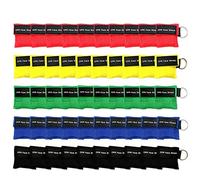 Aoutacc 50 PCS CPR Face Shield, Kit de emergencia CPR desechable, Pocket Shield para entrenamiento de reanimación cardíaca Primeros auxilios (paquete de 50)