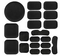 Aoutacc Universal Airsoft Casco Pads, 19pcs / Set Casco Kits de Relleno de Espuma de Repuesto Set Accesorios Alfombrillas para Casco Fast/Mich/ACH/USMC/PASGT (EVA Foam, Black)