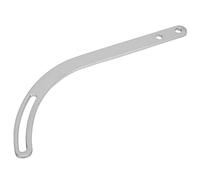 Aoutecen Soporte de alternador de Coche Universal Soporte de alternador Plateado de Repuesto Compatible con Motores de Bloque pequeño con Bomba de Agua Corta(Plata)