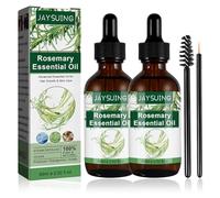 AOUZOVLI 2 Pcs Aceite de Romero Rosemary Oil Hair Growth Rosemary Oil Aceite Romero Cabello 60ml Acelera el crecimiento del cabello Adecuado para masajes con aromaterapia