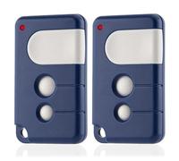 AOUZOVLI 2 Piezas Mando a Distancia Garaje Mando Garaje Clonador Mando Universal Garaje Compatible con Chamberlain LiftMaster 84335EML 84333E 94333E ML500 ML700 4335EML TX4RUNI TX2REV 433,92MHz