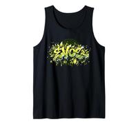 AOVE Estilo Graffiti Street Art Extra Virgin Olive Oil Lover Camiseta sin Mangas