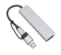 Aoveew Estación de acoplamiento USB C multifuncional 5 en 1 con 3 puertos USB 3.0 para todos tus dispositivos