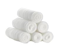 AOVNA 6 rollos de vendaje de gasa de 2,7 m para yeso, para primeros auxilios, deportes, Halloween, suministros (5 cm)