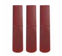 AOWINHIT 3pcs Resina Alto Alto Saxofón Boot de la Boquilla 2.5 Accesorio de Reparación para Saxófono Alto Amarillo (Rojo 70T)