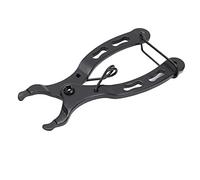 AOWINHIT Alicates para Comprobar Cadena de Bicicleta, Herramienta de Ciclismo Resistente y Práctica para Mantenimiento de Cadena, Tamaño Mini de Acero Al Carbono Negro, Incluye 1 Gancho de