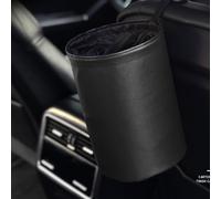 AOWINHIT Bote de Basura para Automóvil Emergente, Diseño Plegable, Bolsa de Basura para Automóvil Colgante de Cuero Impermeable para Vehículos Limpios y Ordenados, Ideal para Automóviles y Camiones