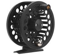 AOWINHIT Carrete de Pesca con Mosca, Aleación de Aluminio Ligera, Diseño Duradero para Pescadores Serios, Tamaño de 75mm de Diámetro