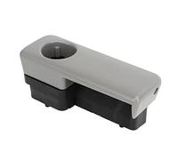 AOWINHIT Cerradura de Pestillo para Guantera, Manija de Seguridad Compacta Gris, Apta para 2003-2009, Material ABS