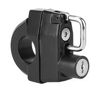 AOWINHIT Cerradura para Casco de Motocicleta, Colgador de Bloqueo para Casco Resistente a la Intemperie, Fuerte, para Manillar de Motocicleta de 22mm