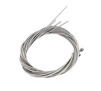 AOWINHIT Cuerdas para bajo Eléctrico, 5 uds., Repuesto Duradero de Acero Inoxidable para Bajistas Acústicos Primarios, 120 Cm de Longitud, Color Plateado