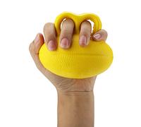 AOWINHIT del Estrés de la Bola de Agarre Manual para el Entrenamiento de Recuperación de los Dedos con Elasticidad Innovadora Amarillo 38 G Adecuado para Terapia
