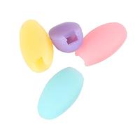 AOWINHIT Flauta Reposo en el Dedo Silicona 4pcs Ligero Rosa Color Rosa Rojo Rojo para Accesorios para Instrumentos de Viento