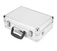 AOWINHIT Funda Universal de Aluminio para, Bolsa de Transmisor Duradera para Transporte Al Aire, Adecuada para JR/FUTABA/Silver