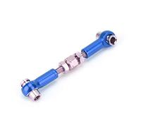 AOWINHIT Juego de Varillas de Amarre Izquierda Servo Ajustable para Coche RC 1/10 Buggy, Accesorios de 47mm, Color Morado, Negro, Rojo, Claro, 6 uds. (#4)