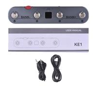 AOWINHIT Kokko Pedal de Guitarra Multiefectos 36 Preajustes Integrados Módulos de Efectos Completos Funciones OTG Pedal de Efectos de Guitarra Eléctrica Portátil Acompañamiento BT True