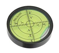 AOWINHIT Nivel de Burbuja Circular de Alta Precisión, Herramienta de Metal Duradera de 60x12 Mm para Instrumentos de Precisión