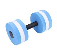 AOWINHIT Par de Mancuernas de Agua para Moldear el Cuerpo y Hacer Ejercicio, Material de Espuma EVA, Ideal para Entrenamiento Aeróbico, /rosa/verde, 26,5 * 15 Cm (#1)