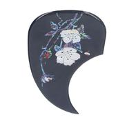 AOWINHIT Pickguard de Guitarra Acústica, PVC Anti Scratch, Acoustic Electric Guitar Plate Decorativo Auto Adhesivo Placa de Rasguño