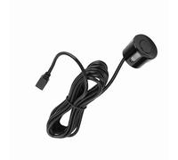 AOWINHIT Sensores de de Ayuda de Marcha Atrás para Aparcamiento de Coches Asistencia de Respaldo Universal para Marcha Atrás Segura 4 Unids/Set para la Mayoría de los Vehículos Plástico (Negro)