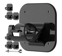 AOWVUTS 4/6 Piezas Soportes de Barra de Cortina Autoadhesivo Soporte Adhesivos Barra de Cortina sin Taladrar Ganchos Autoadhesiva de Pet Ganchos Ajustable sin Clavos para Baño Sala de Estar Cocina