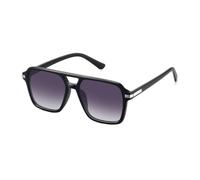 AOWVUTS Gafas de Sol Retro para Mujeres Hombres Gafa de Sol Vintage Rectangulares de Moda Gafas de Piloto de los Aaños 70 Gafa de sol de Doble Puente Protección UV400 (C)