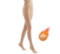 AOWVUTS Medias Térmicas Mujer Invierno Falso Translúcido Leggins Medias Forro Polar Elástico Mallas Térmicas Alto Cintura Medias Reductoras Mujer Pantimedias Panty Termico