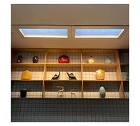 AOXCHEN Panel de Luz LED de Cielo Azul de Imitación Inteligente, Lámpara de Techo Artificial Clara de Luz del Cielo, Simular una Irradiación de Luz Solar(Non-intelligent,E 300 * 1200mm)