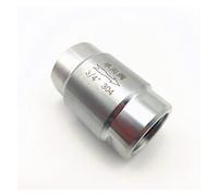 AOXIIUNNH 1/8" 1/4" 3/8" 1/2" 3/4" 1" Válvula unidireccional de Alta presión de Acero Inoxidable 304 Válvula de retención de Rosca Macho de 6.4Mpa(0.25 Inch)