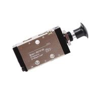 AOXIIUNNH Interruptor neumático 4R210-08 4R310-10, válvula mecánica de 5 puertos, válvula cilíndrica de control de 2Pos, control manual de palanca, 1 unidad (4R310-10, con accesorios de 8 mm)