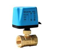 AOXIIUNNH Válvula de bola eléctrica de latón de 2 cables para agua/aceite/líquido, válvula solenoide de repuesto de 220 V, 12 V, 24 V, 1 unidad, 1 unidad (AC110 V, normalmente cerrada, DN32)