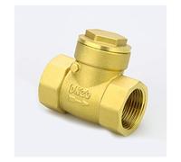 AOXIIUNNH Válvula de retención de Hilo Femenino de latón, válvula de retención de Boca de Alambre de latón Horizontal, 1/2 ", 3/4", 1 ", 2"(0.75 Inch)
