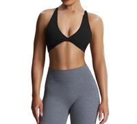 Aoxjox, Sienna, Sujetador Deportivo para Mujer, sin Espalda, Acolchado, bajo Impacto, para Yoga, para Camiseta sin Mangas